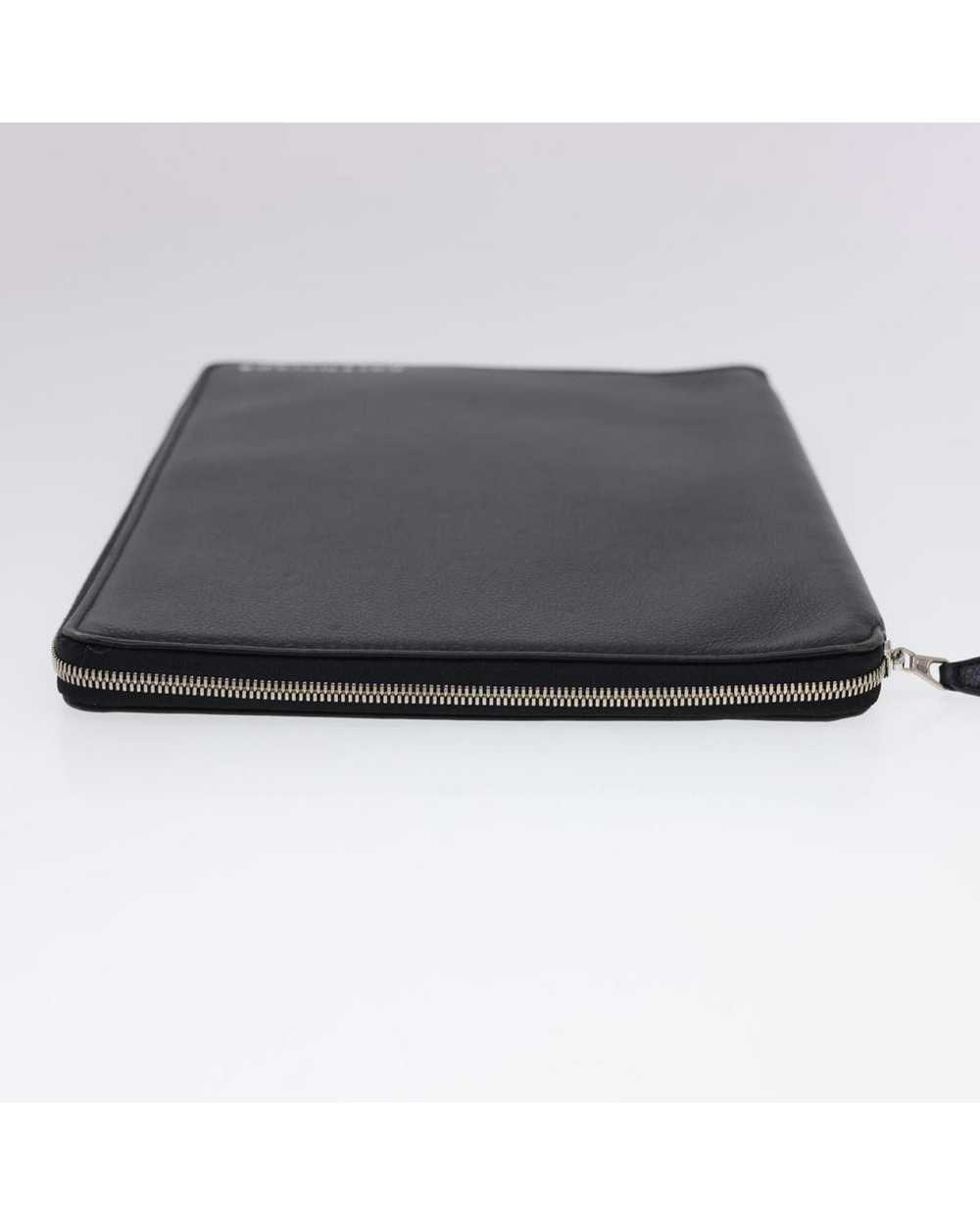 Balenciaga Gucci Leather Clutch Bag iPad Case - B… - image 4