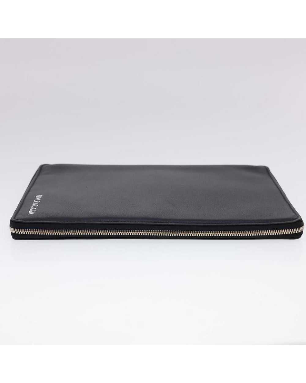 Balenciaga Gucci Leather Clutch Bag iPad Case - B… - image 5