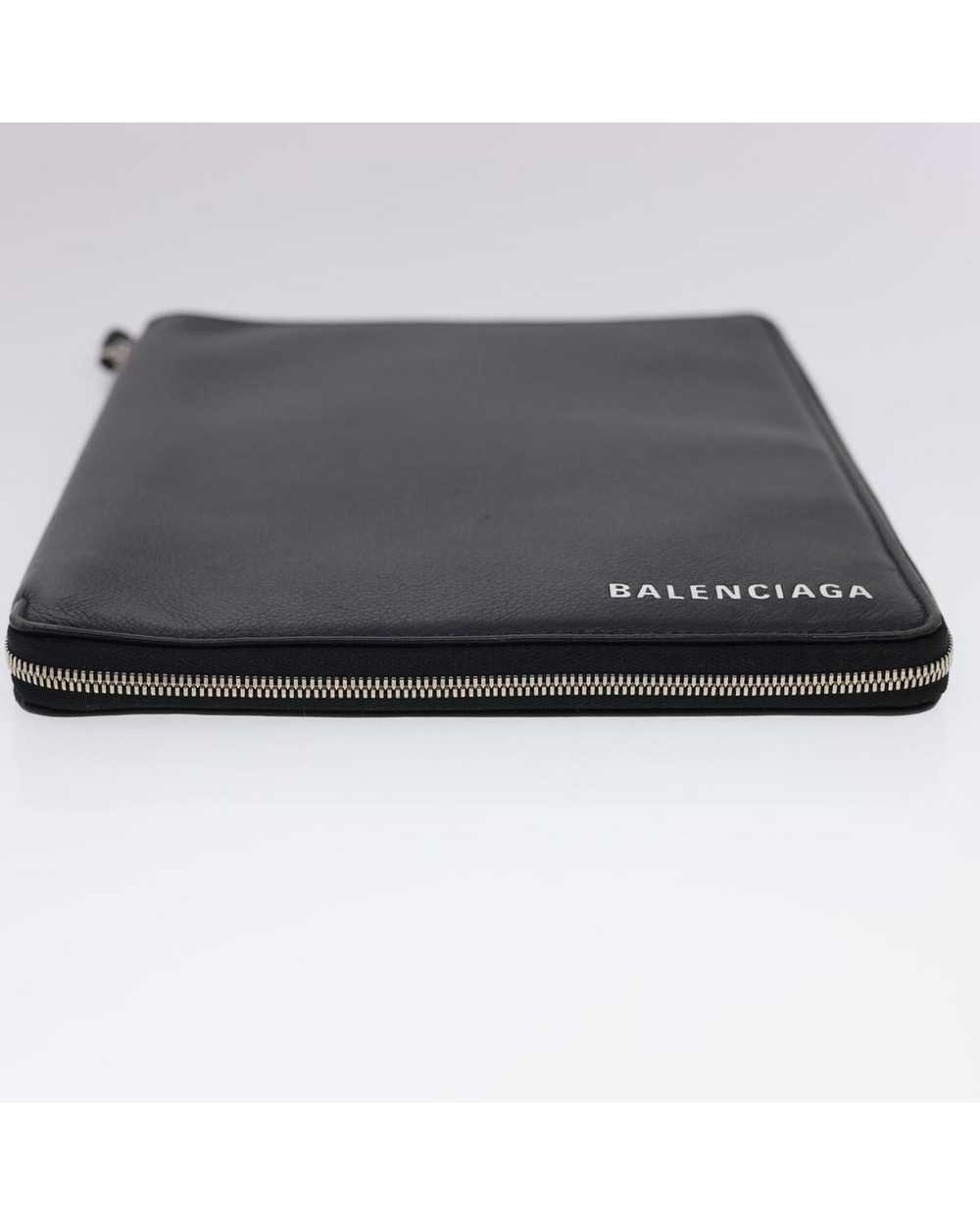 Balenciaga Gucci Leather Clutch Bag iPad Case - B… - image 6