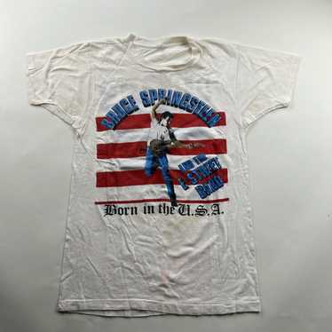 Born Vintage 1985 Bruce Springsteen Shirt Born In… - image 1