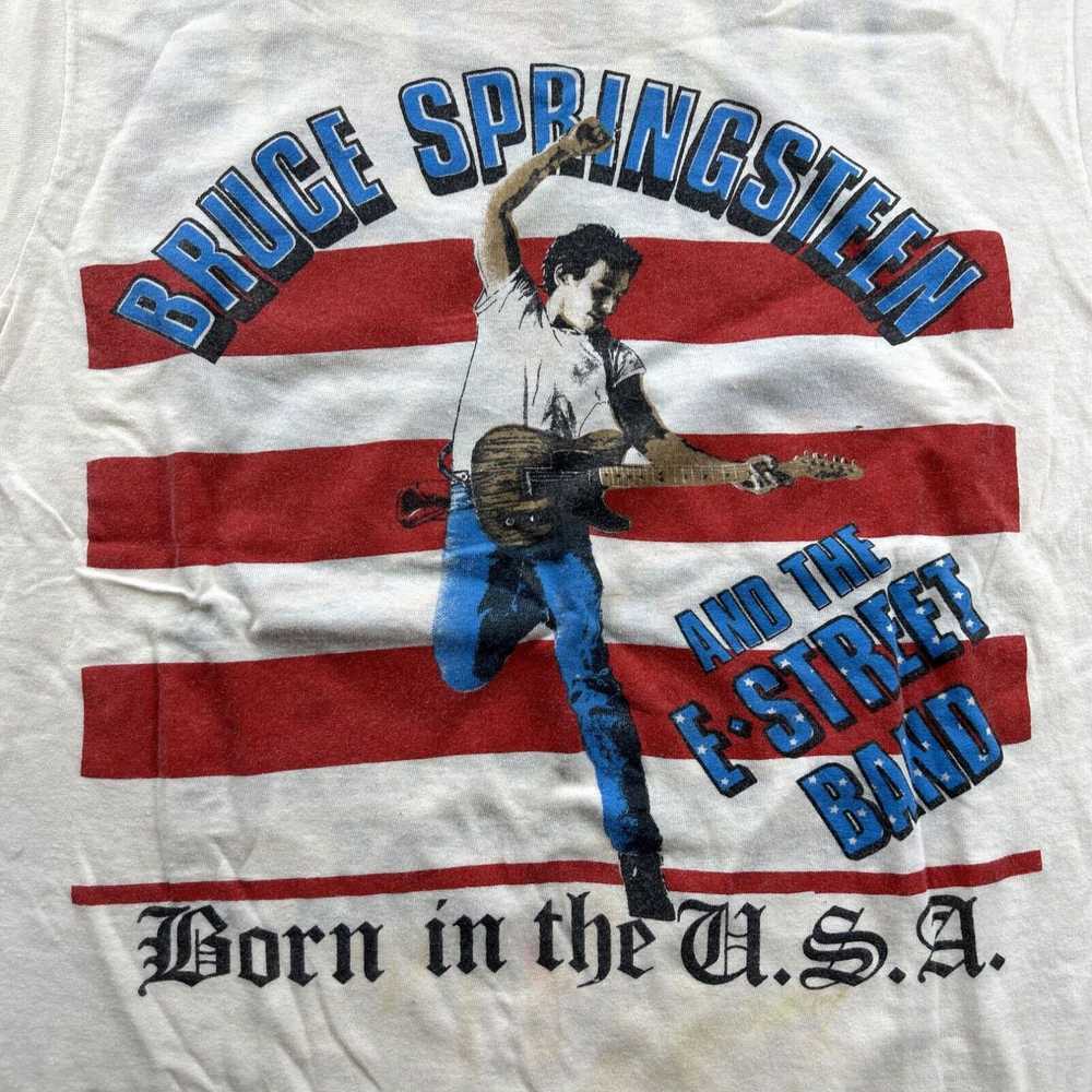 Born Vintage 1985 Bruce Springsteen Shirt Born In… - image 2