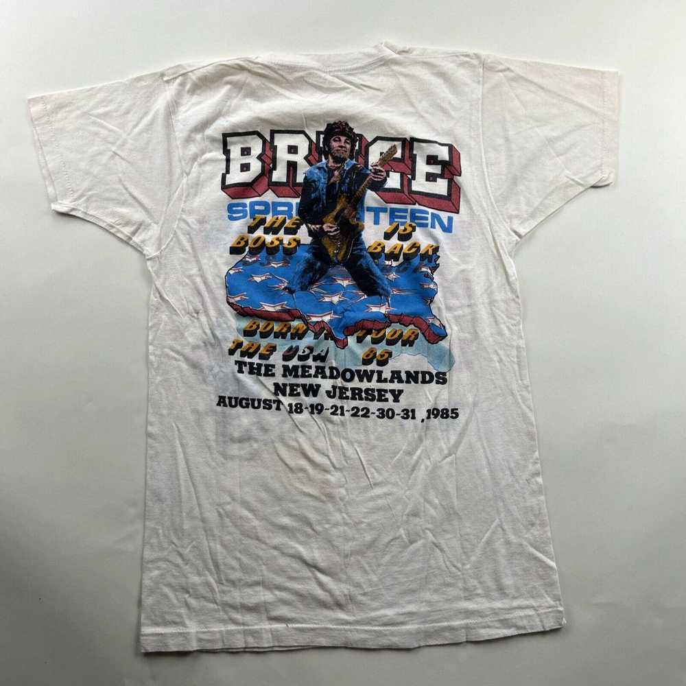 Born Vintage 1985 Bruce Springsteen Shirt Born In… - image 3