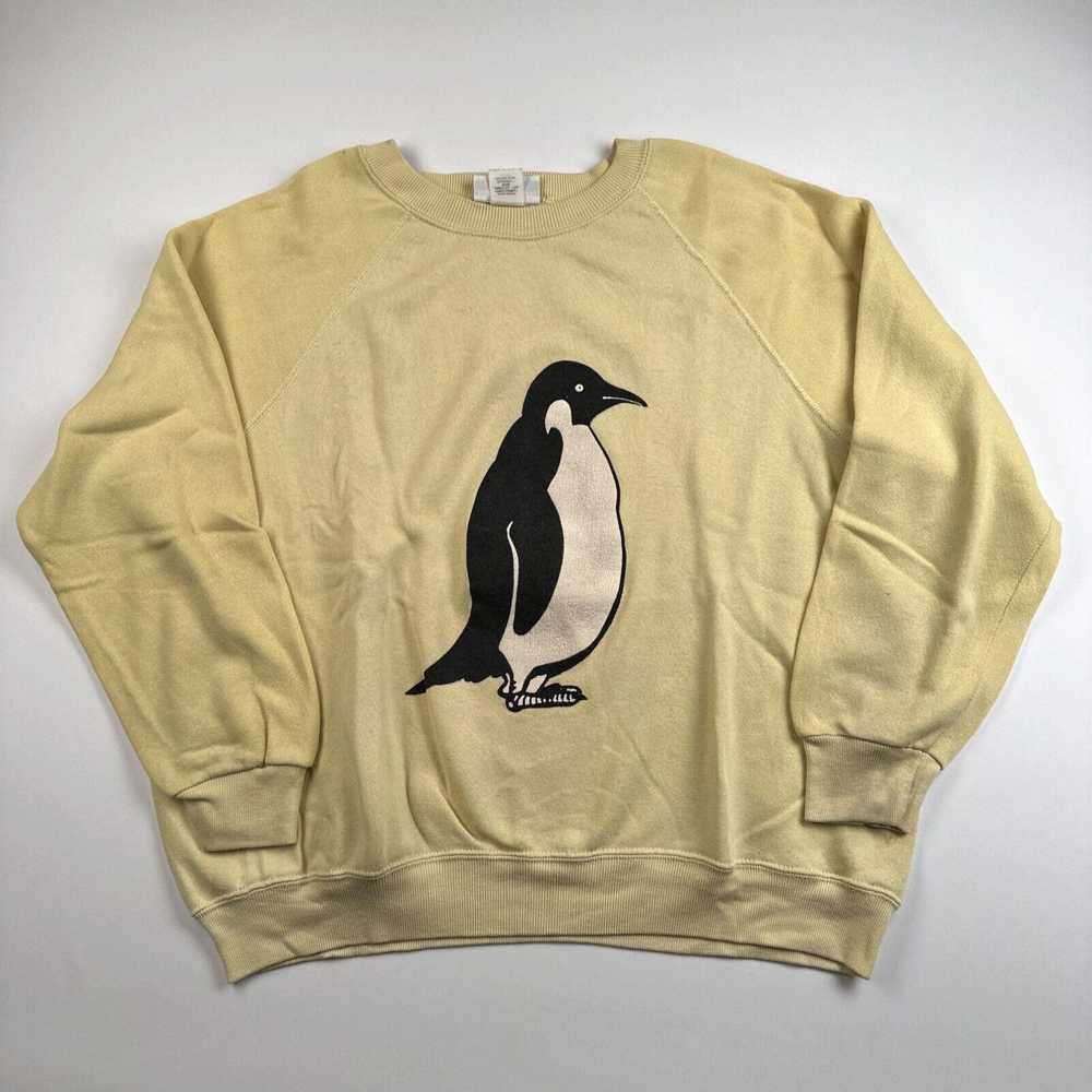 Vintage Vintage 80s Penguin Crewneck Sweatshirt M… - image 1
