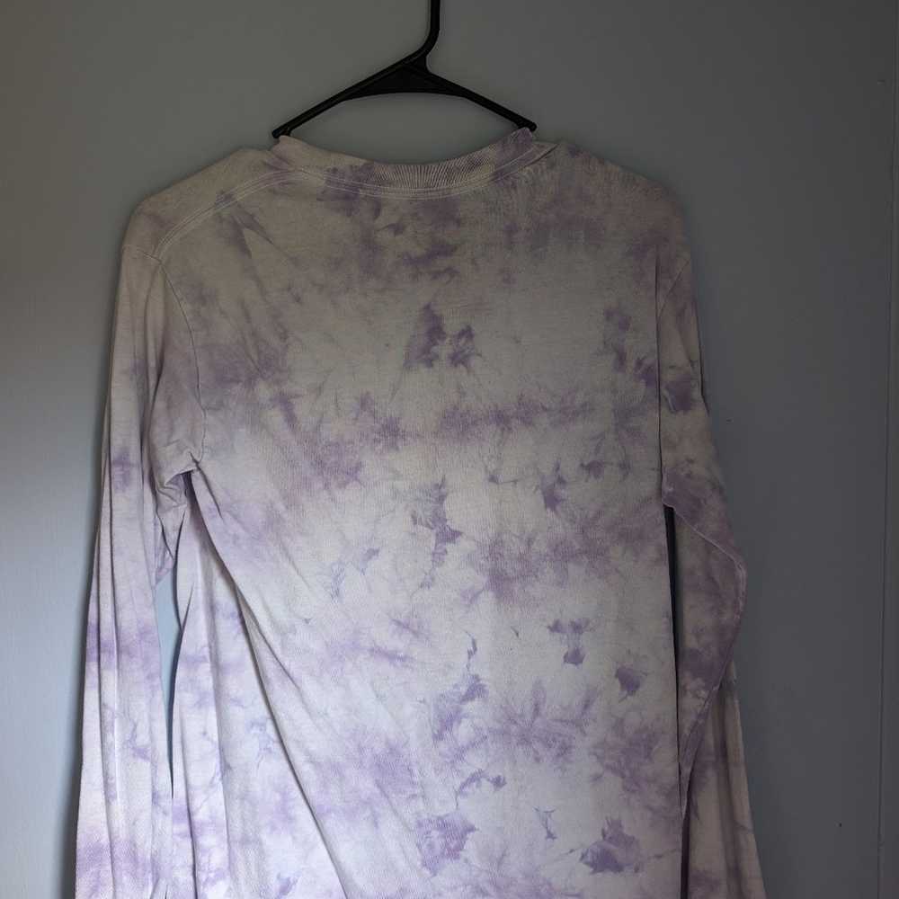 Stephanie Bayles Long Sleeve Purple Tie Dye Mushr… - image 2