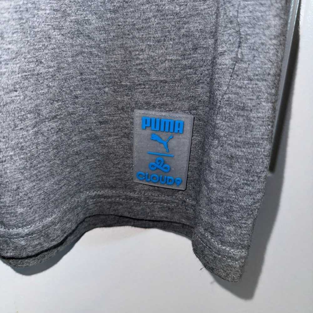 Puma X Cloud9 Size S Gray Orbit T-Shirt - image 3