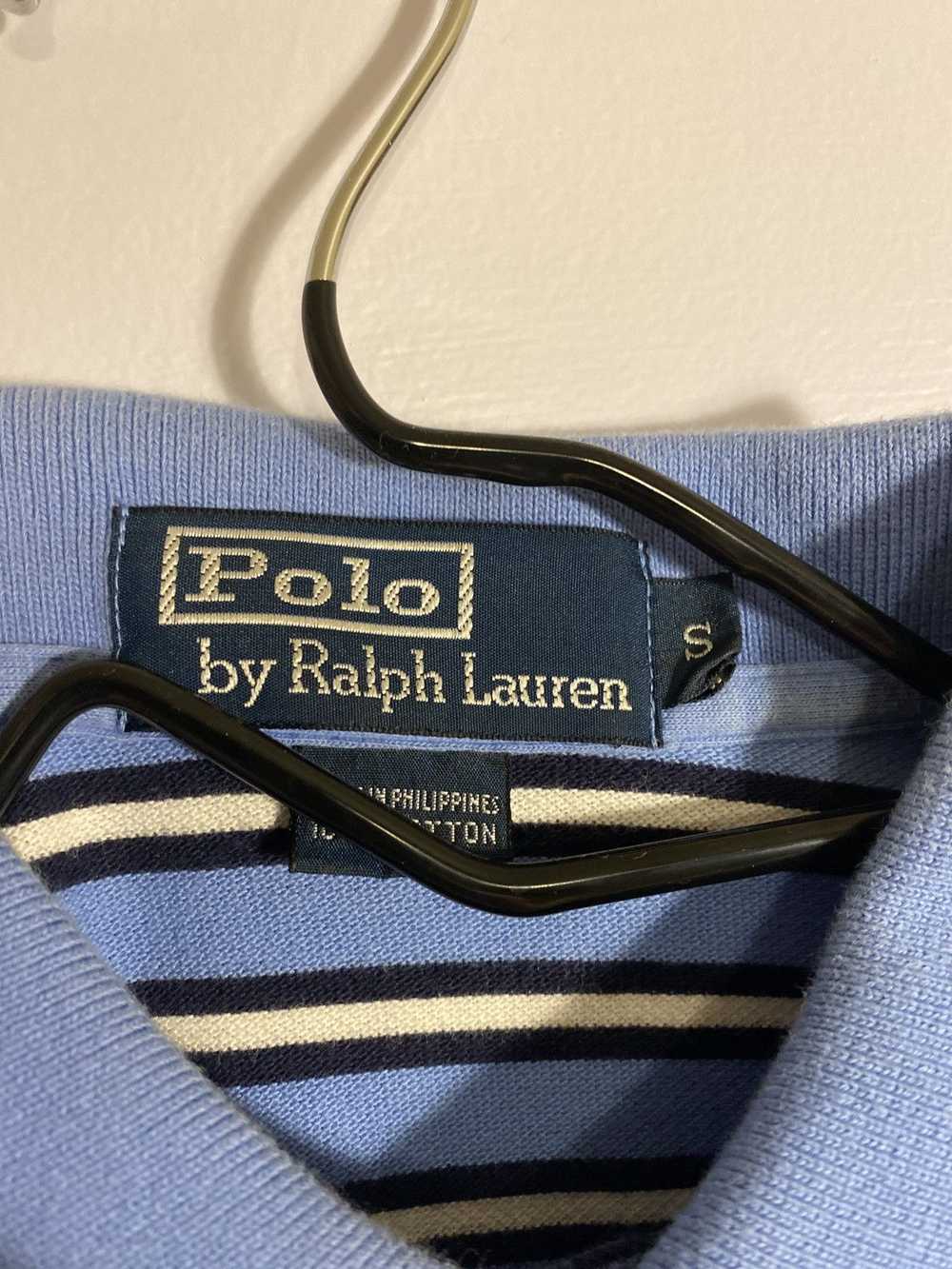 Polo Ralph Lauren Blue Striped Short-Sleeve Polo - image 6