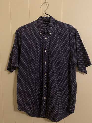 Nautica × Vintage Patterned Short-Sleeve Button-Do