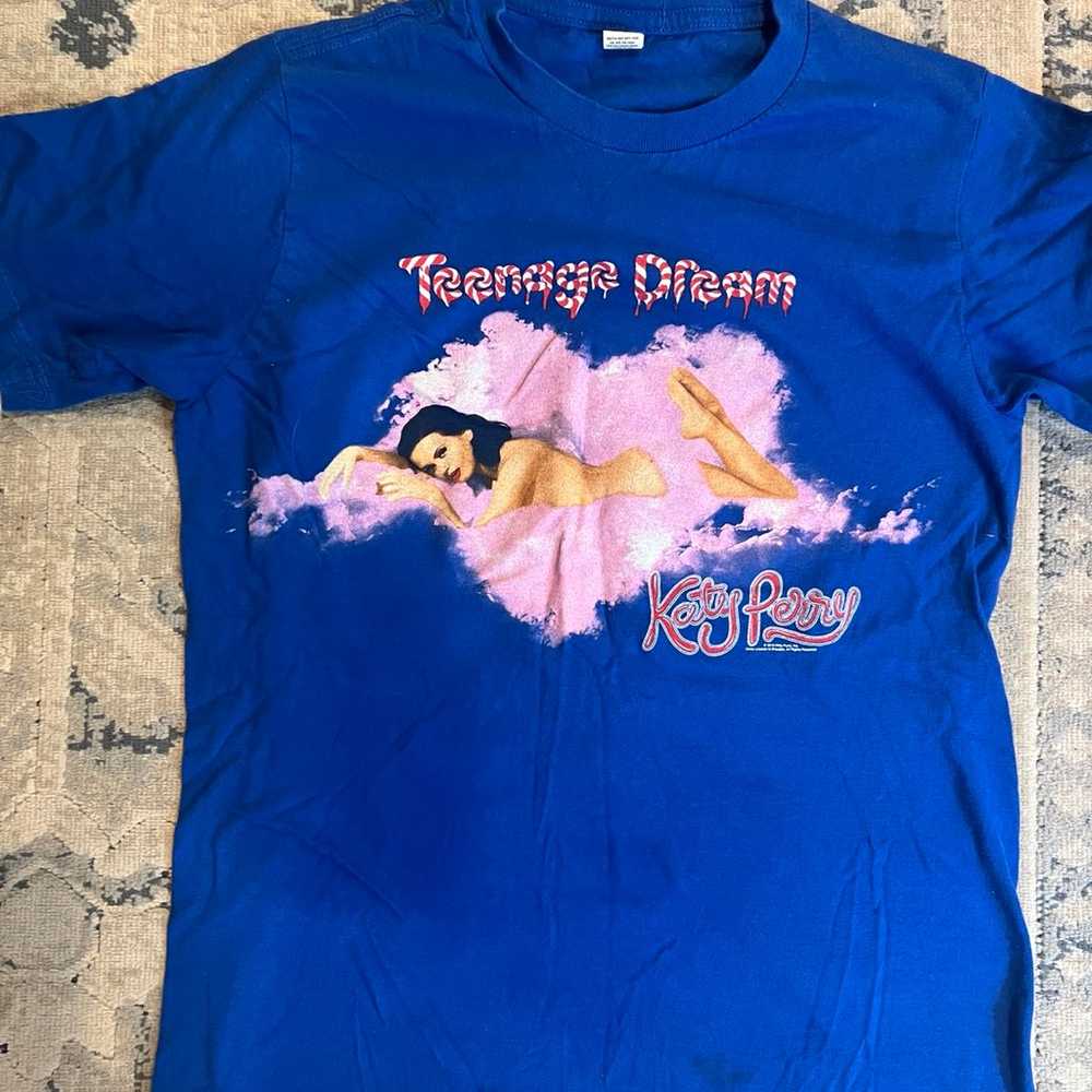 Rare Katy Perry Y2K Teenage Dream concert shirt - image 1