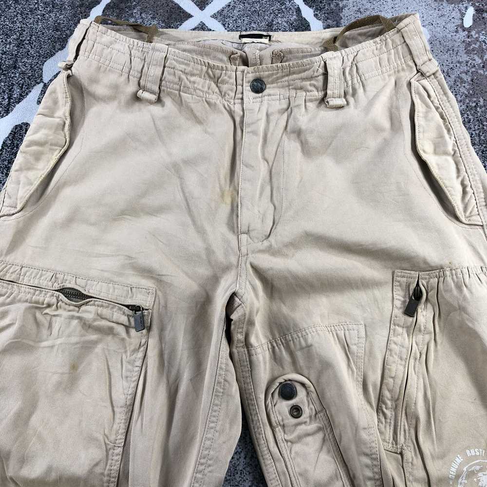 Rusty × Vintage Rusty Cargo Pants Multi Pocket Ta… - image 3