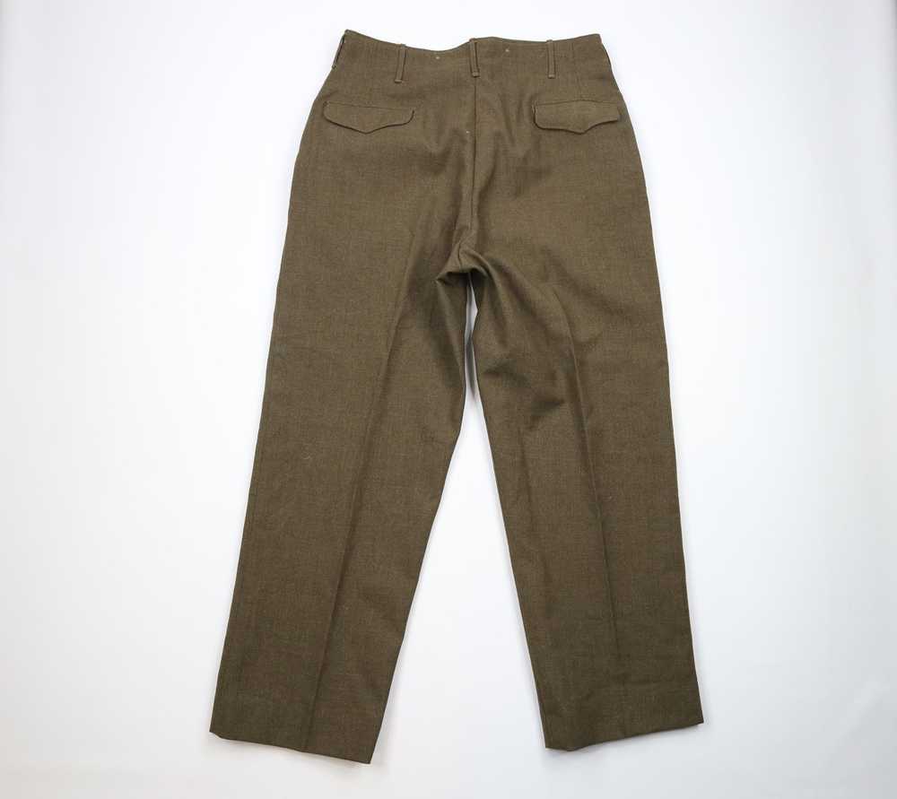 Vintage Vintage 50s Korean War OD 33 18 oz Field … - image 10