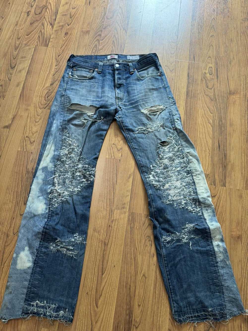 Ends Repair Ends Repair Clouded Boro Denim - image 1