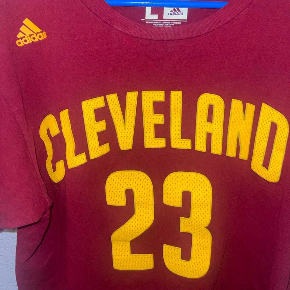 Men’s adidas LeBron James NBA Cleveland Cavaliers… - image 2