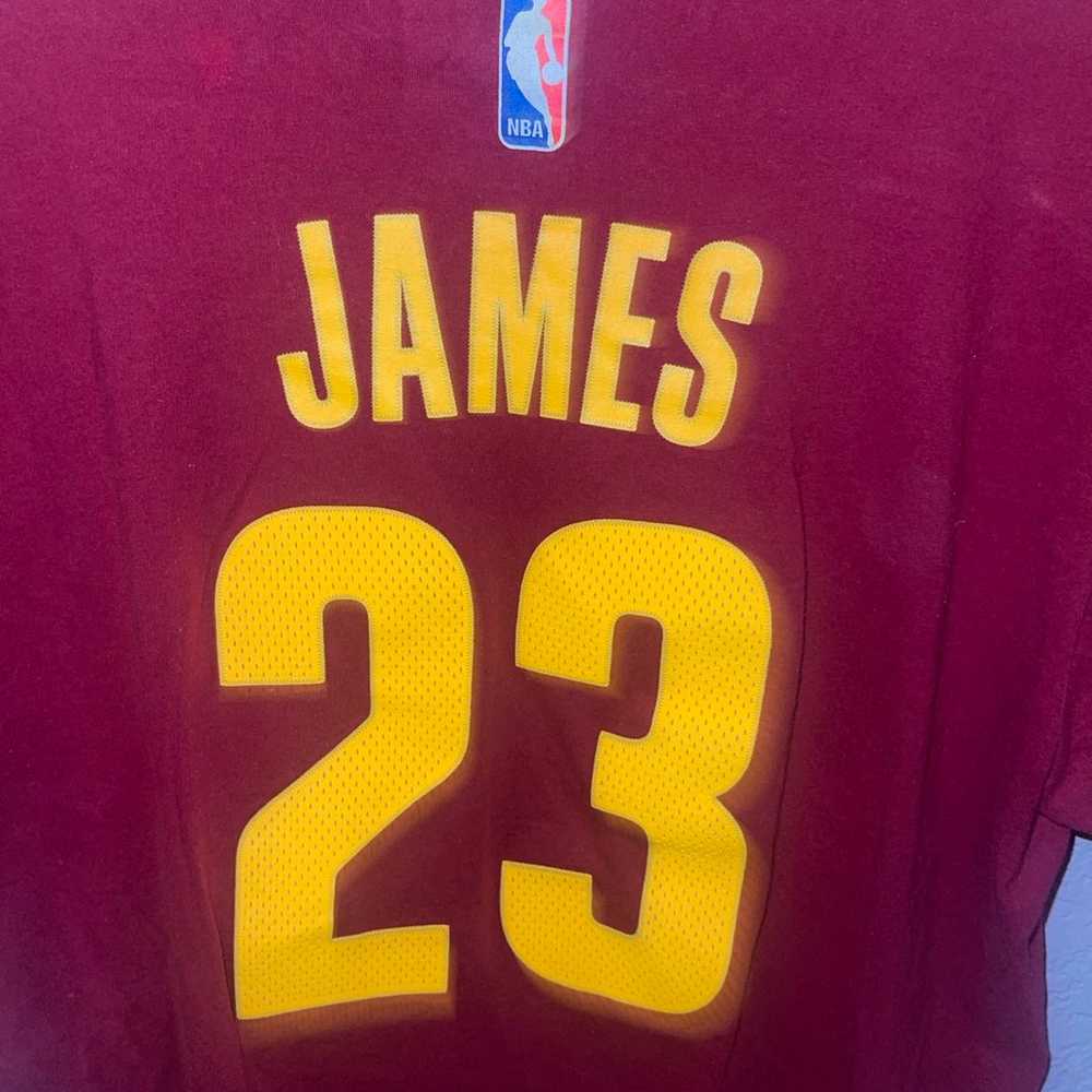 Men’s adidas LeBron James NBA Cleveland Cavaliers… - image 4