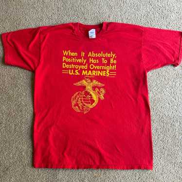 Vintage U.S Marines 1991 tee shirts - image 1