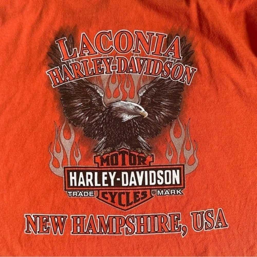 Harley Davidson Motorcycle Orange New Hampshire U… - image 5