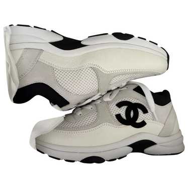 Chanel Ankle Strap leather trainers - image 1