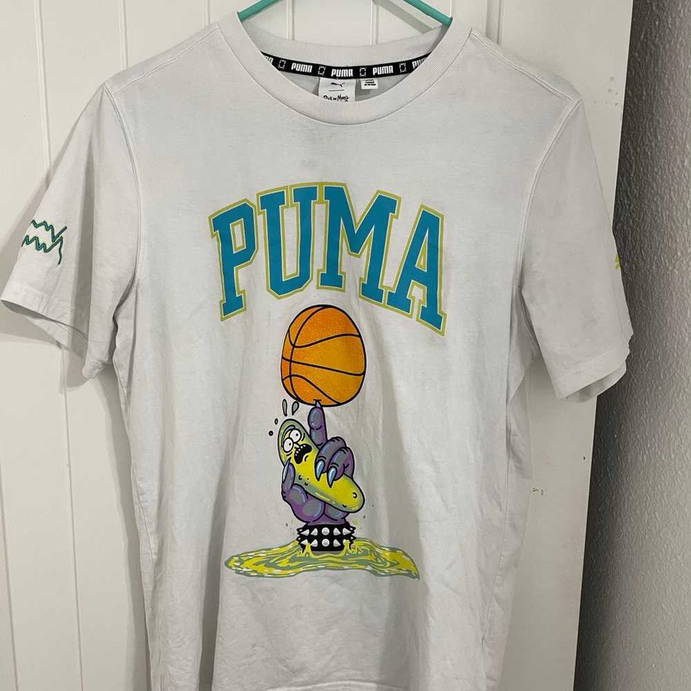 PUMA x RICK AND MORTY Pickle Rick Basketball T-Sh… - image 1