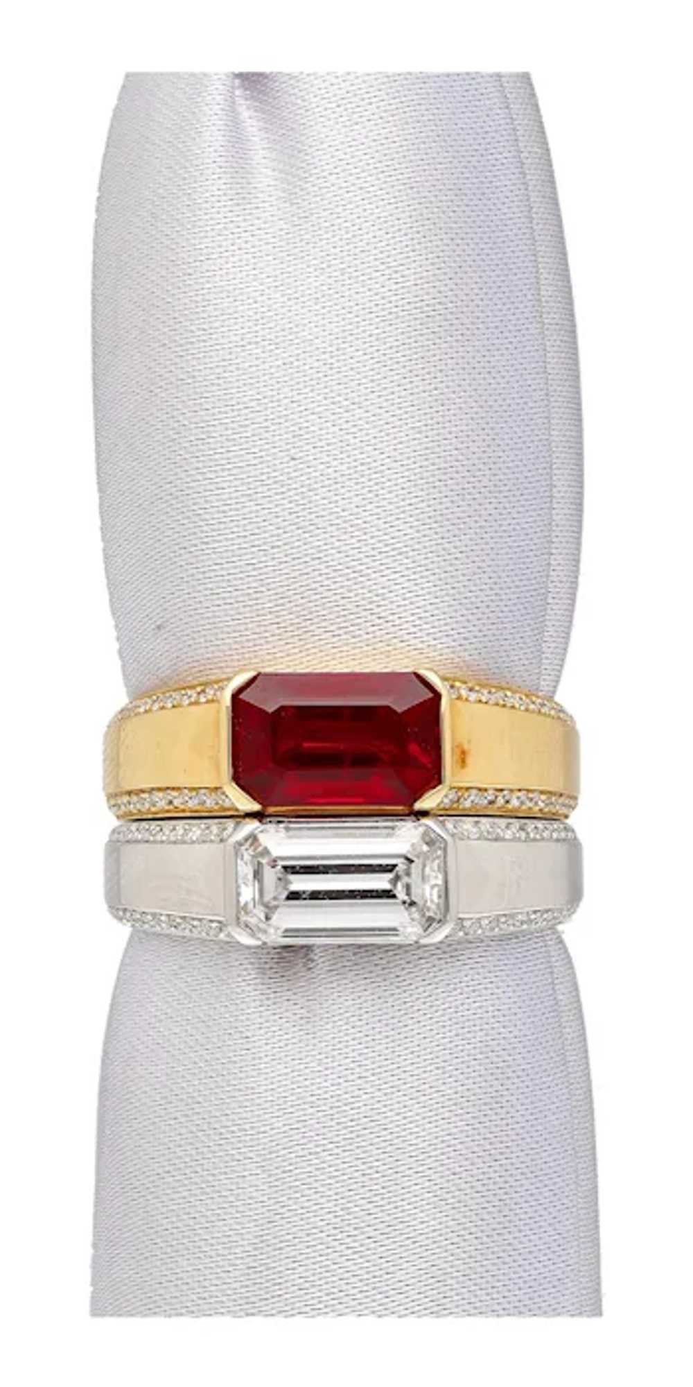 GIA Certified 1.33 Carat Emerald Cut D/VVS2 Diamo… - image 7