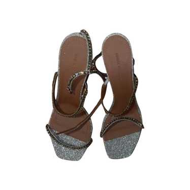 Amina Muaddi Glitter heels - image 1