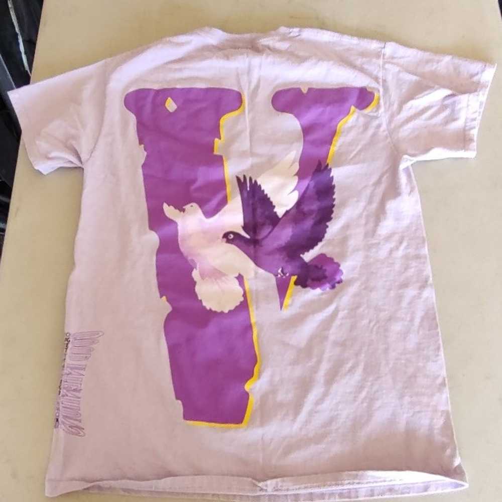 NAV X Vlone Doves Tee Good Intentions Purple Size… - image 2