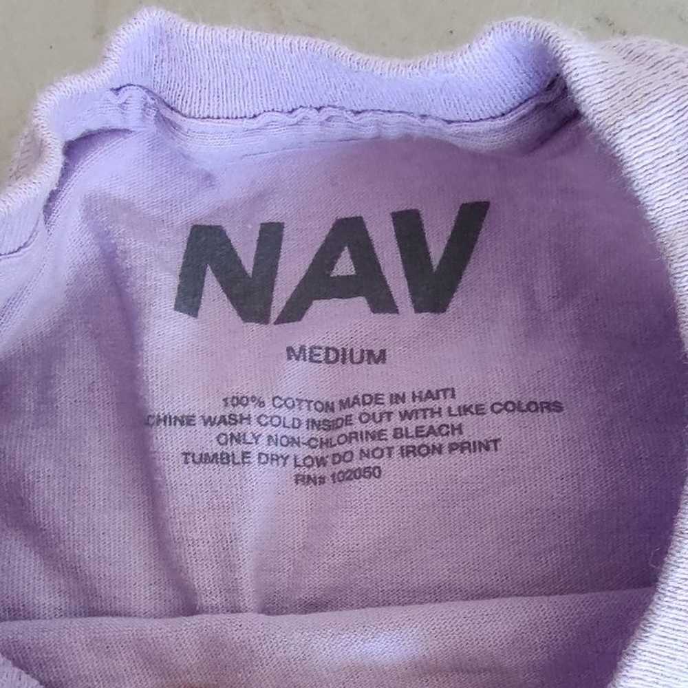 NAV X Vlone Doves Tee Good Intentions Purple Size… - image 3