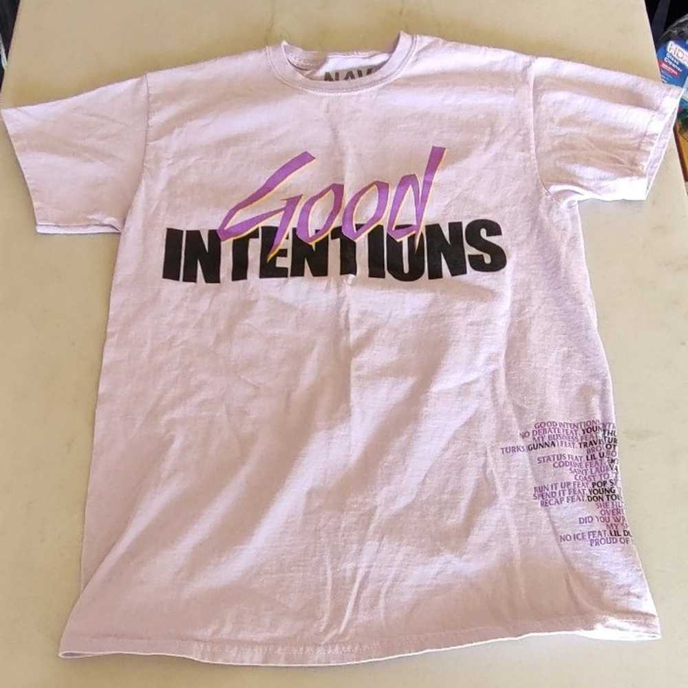 NAV X Vlone Doves Tee Good Intentions Purple Size… - image 4