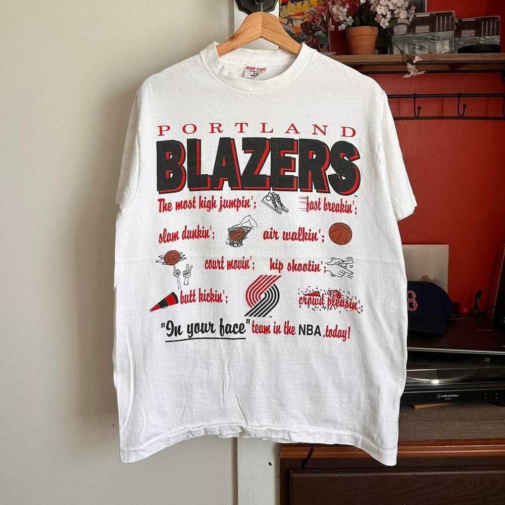 Vintage Portland Blazers Shirt - image 1
