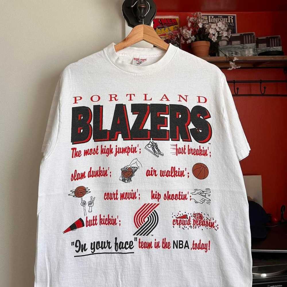 Vintage Portland Blazers Shirt - image 2