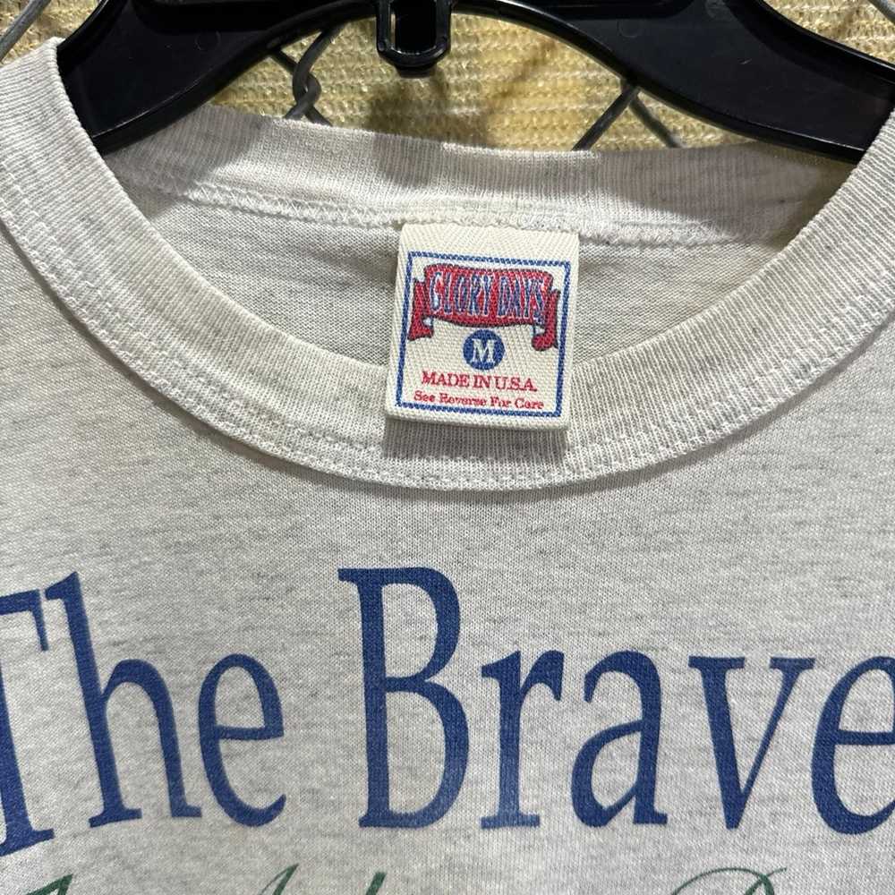 Glory Days Braves Vintage Shirt - image 3