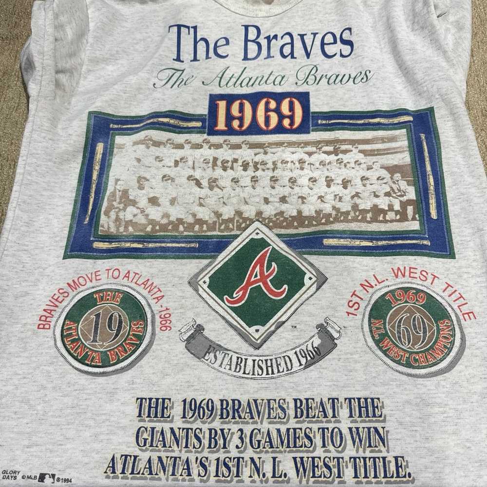 Glory Days Braves Vintage Shirt - image 5