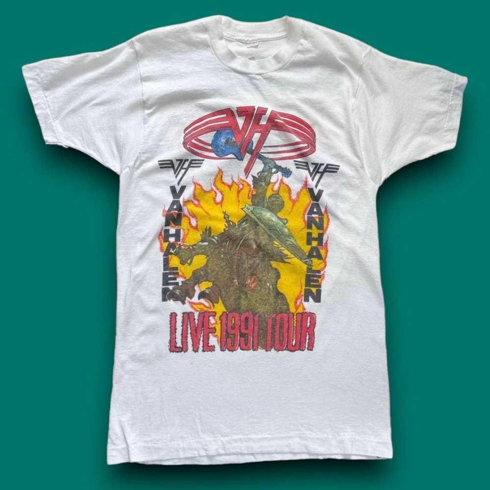 Van Halen Band Live Tour Shirt For Unlawful Carna… - image 3