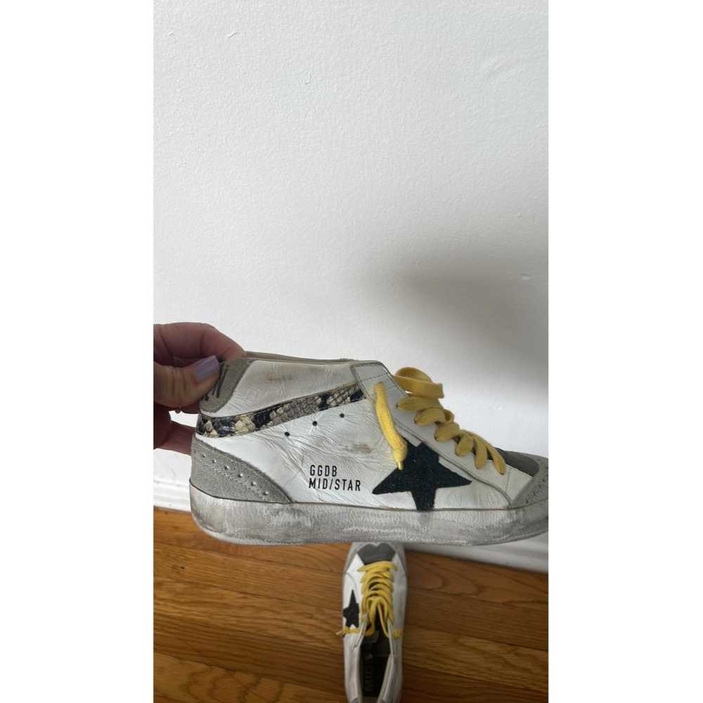 Golden Goose Mid Star leather trainers - image 4