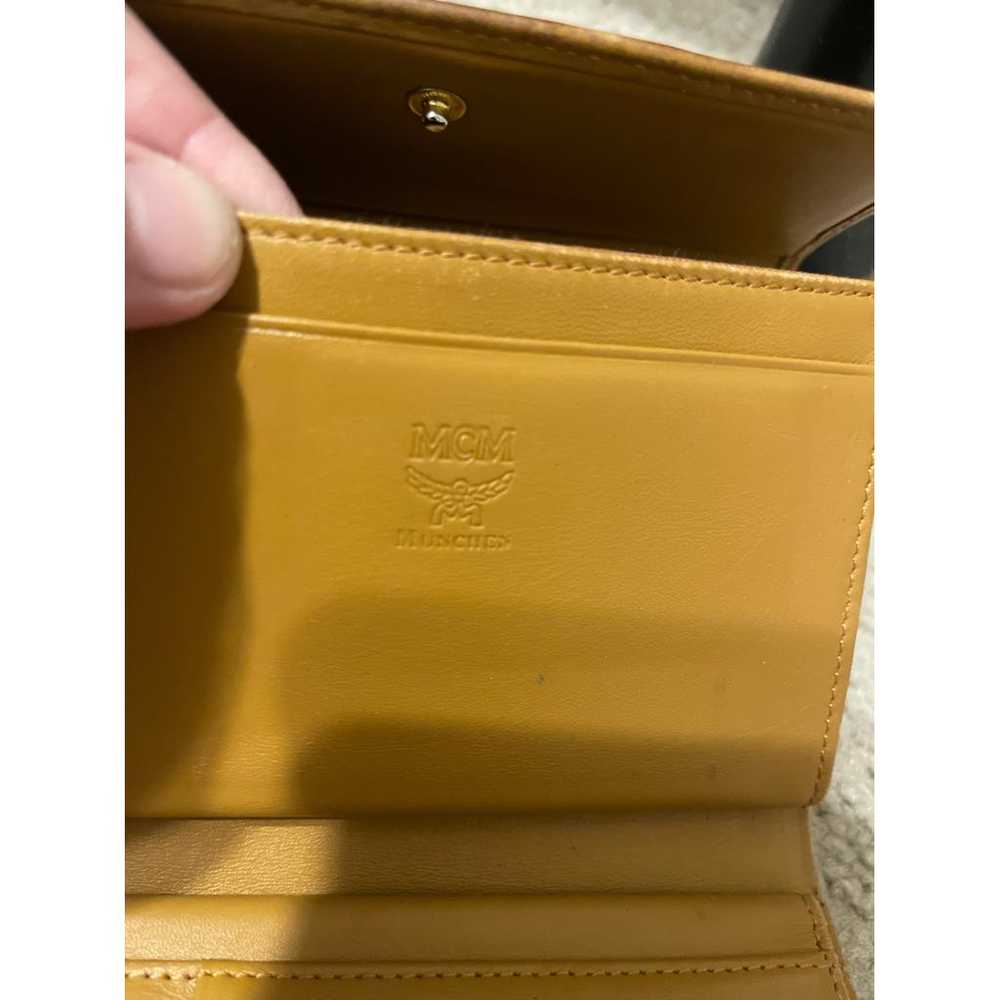 MCM Leather wallet - image 4