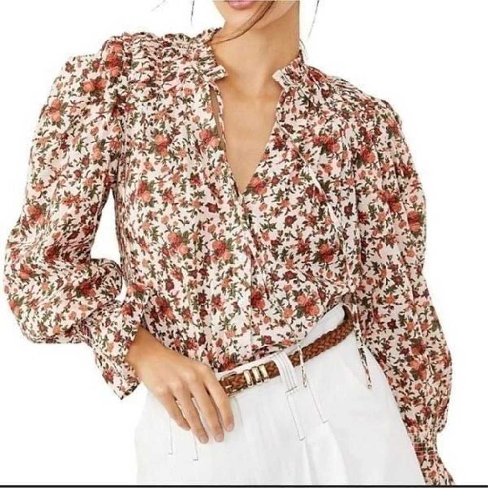 Free People Meant To Be Blouse in Vintage Combo s… - image 3