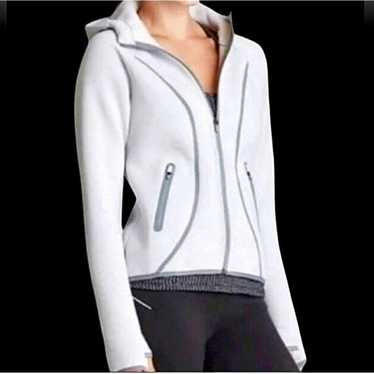 Fuse Gray Full Zip Hoodie Sweatshirt Jacket XS - image 1
