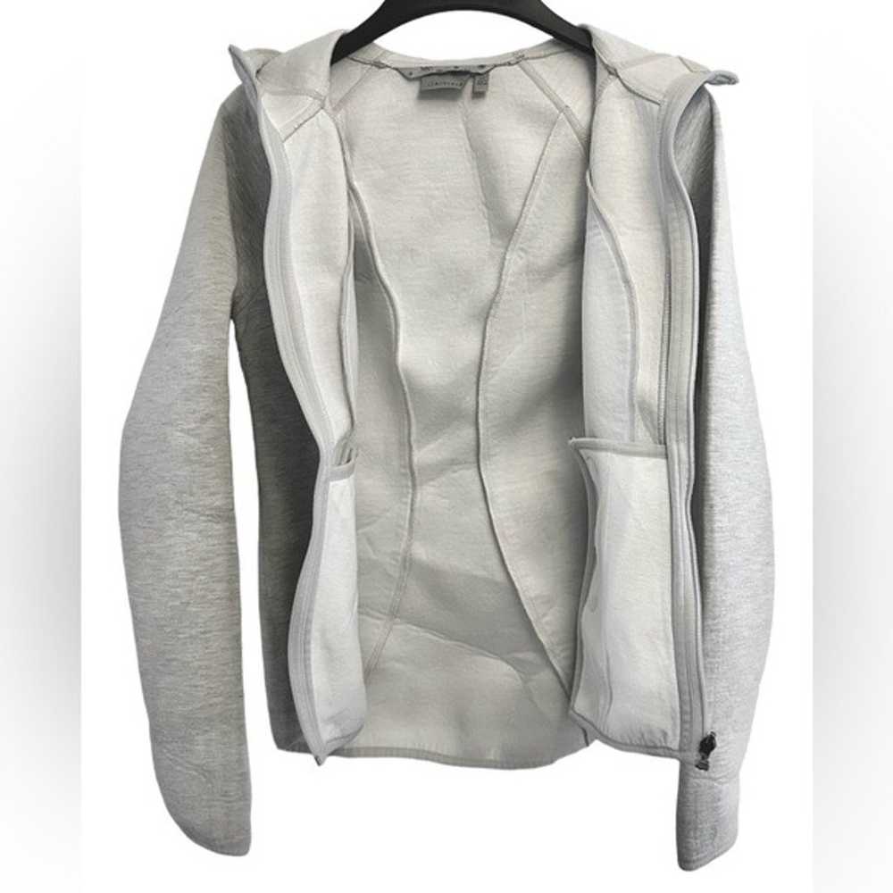 Fuse Gray Full Zip Hoodie Sweatshirt Jacket XS - image 6