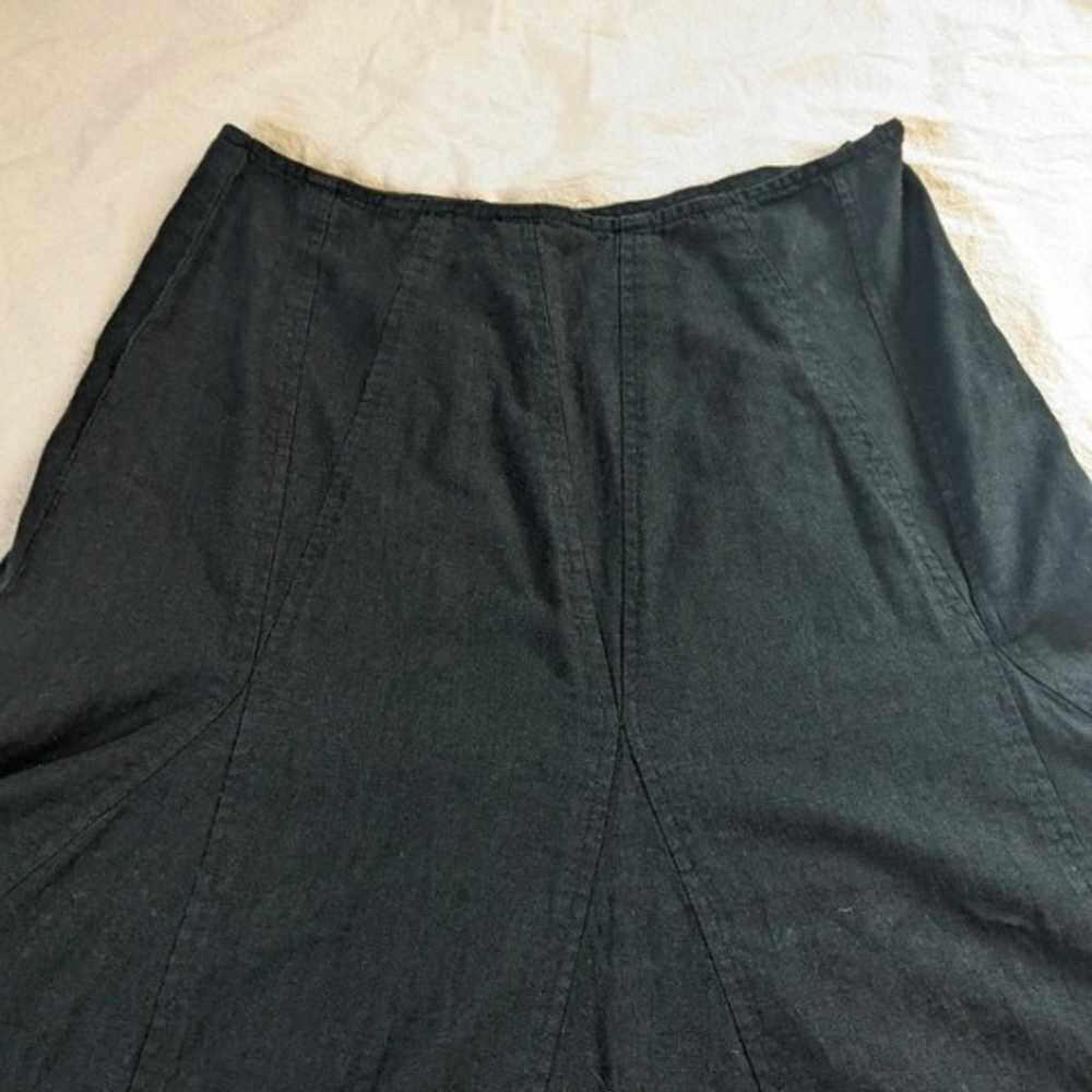 Linen blend maxi skirt - image 1