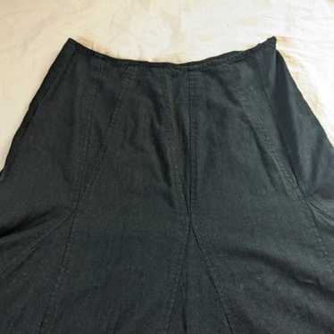 Linen blend maxi skirt - image 1
