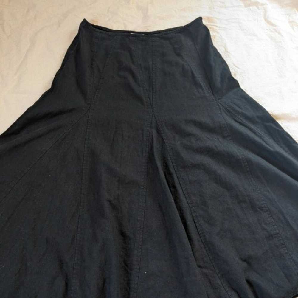 Linen blend maxi skirt - image 2