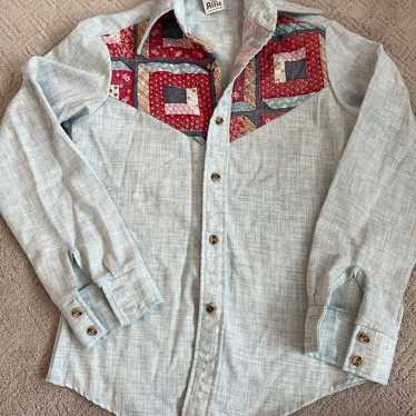 Vintage Western Wear Cowboy Cowgirl Shirt