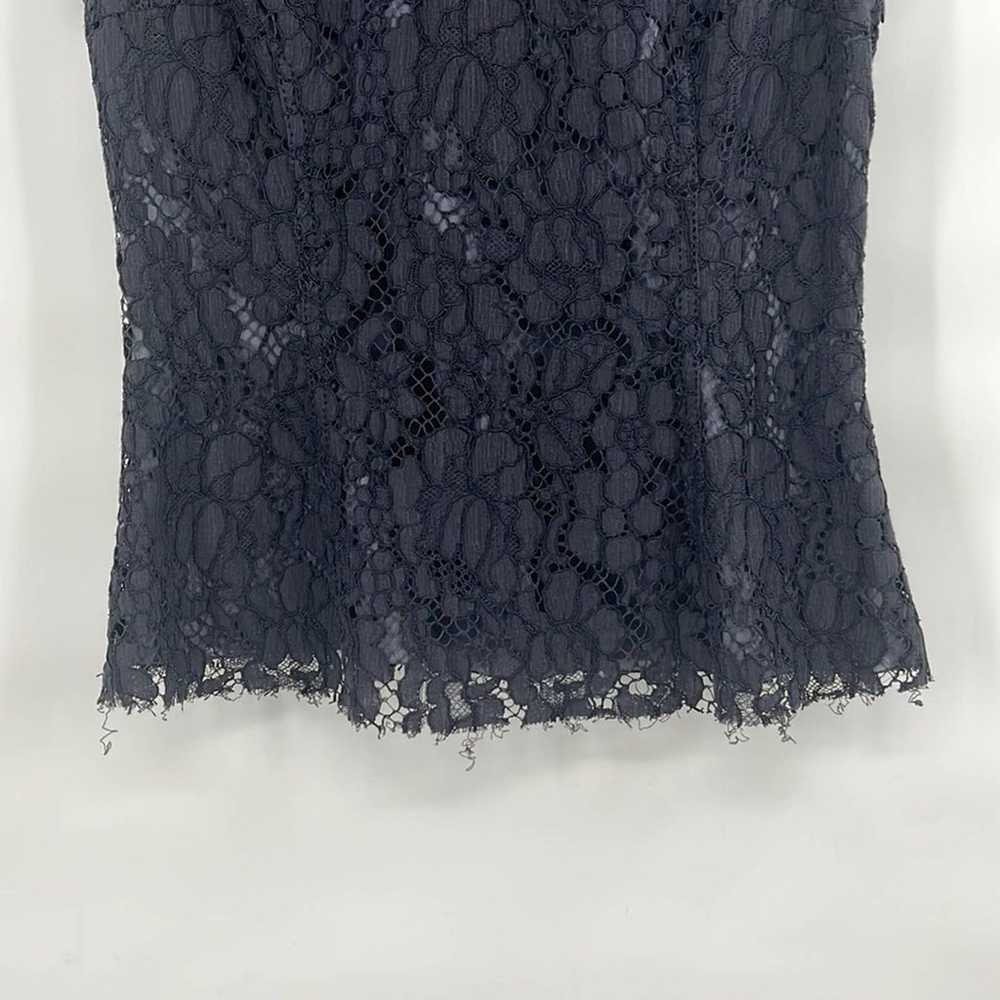 Prada black lace sleeveless top size 42 XS - image 3