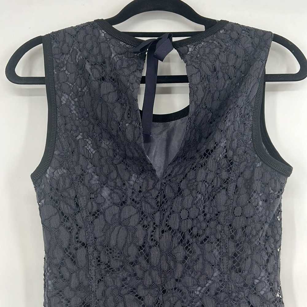 Prada black lace sleeveless top size 42 XS - image 6