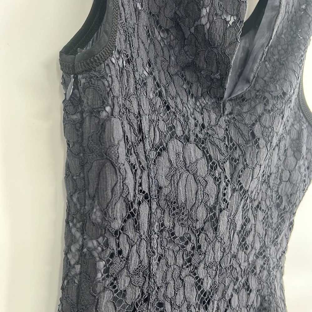 Prada black lace sleeveless top size 42 XS - image 8