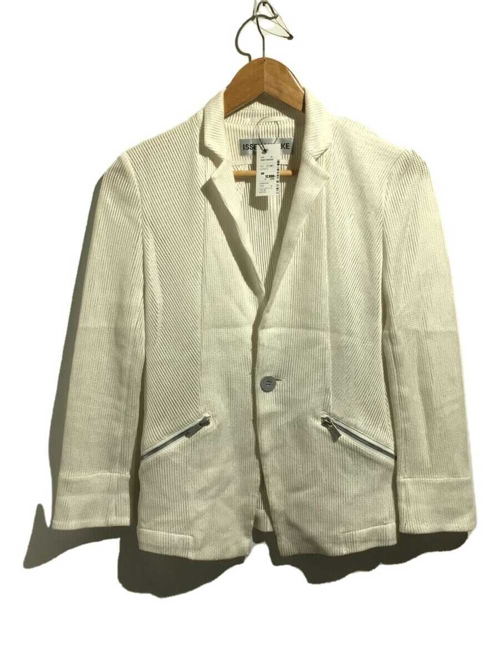 Used Issey Miyake Tailored Jacket/2/Cotton/White/… - image 1