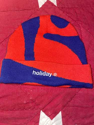 Holiday Brand Holiday Brand Red and Blue beanie