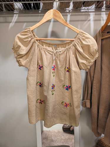 N/A Vintage embroidered top (S) | Used, Secondhand