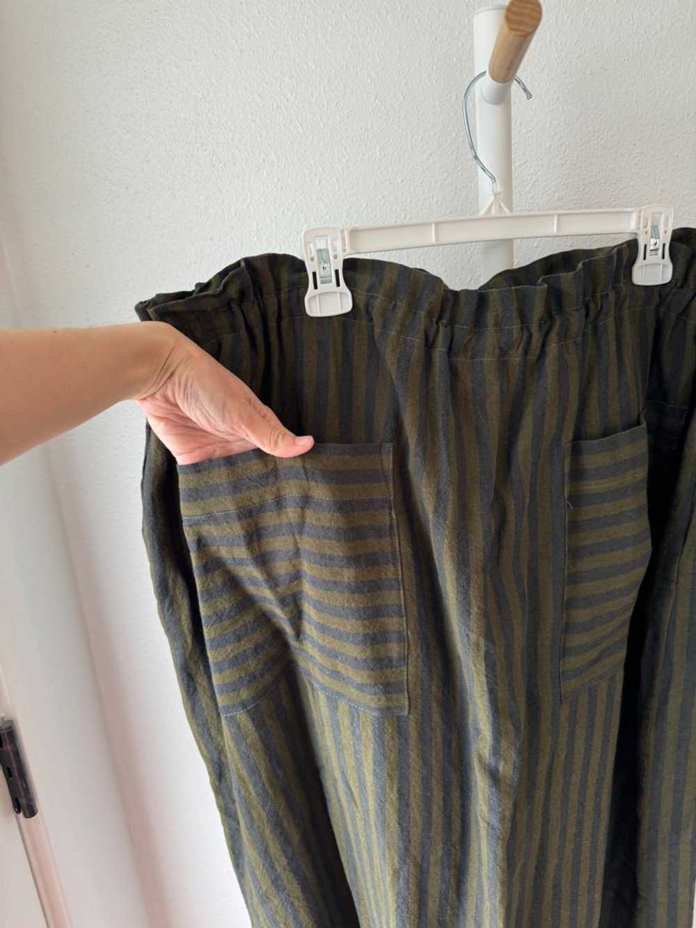 Cawley Studio Joyce skirt in vertical stripe (One… - image 6