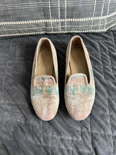 Artemis Design Co. Silk velvet loafers (38) | Used