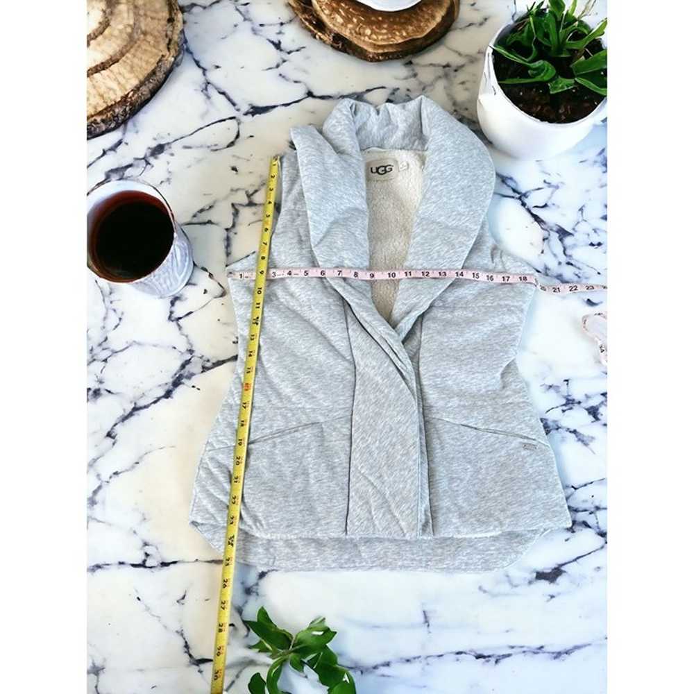 UGG Bexley Fleece Lined Vest Size XS Heather Gray… - image 3