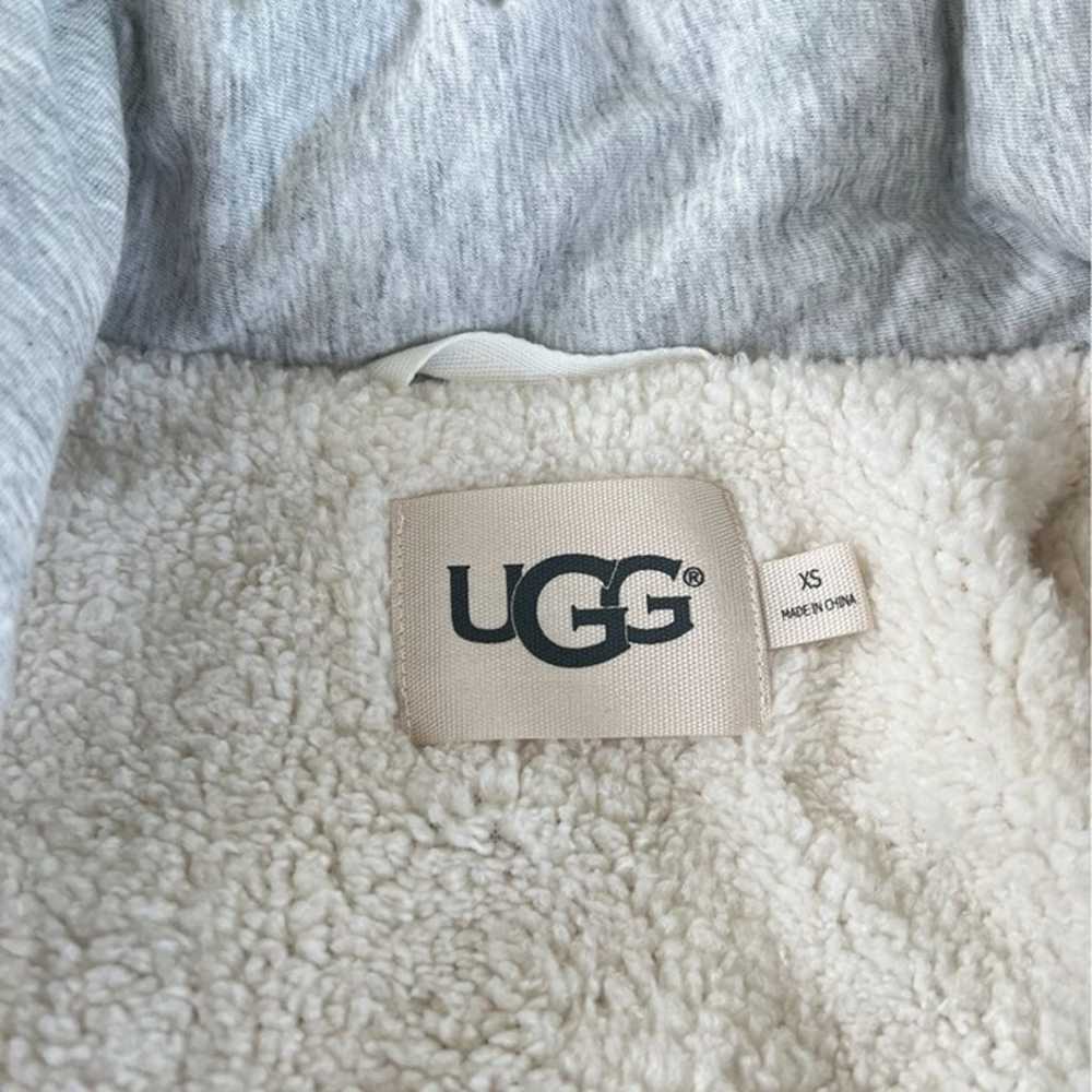 UGG Bexley Fleece Lined Vest Size XS Heather Gray… - image 8